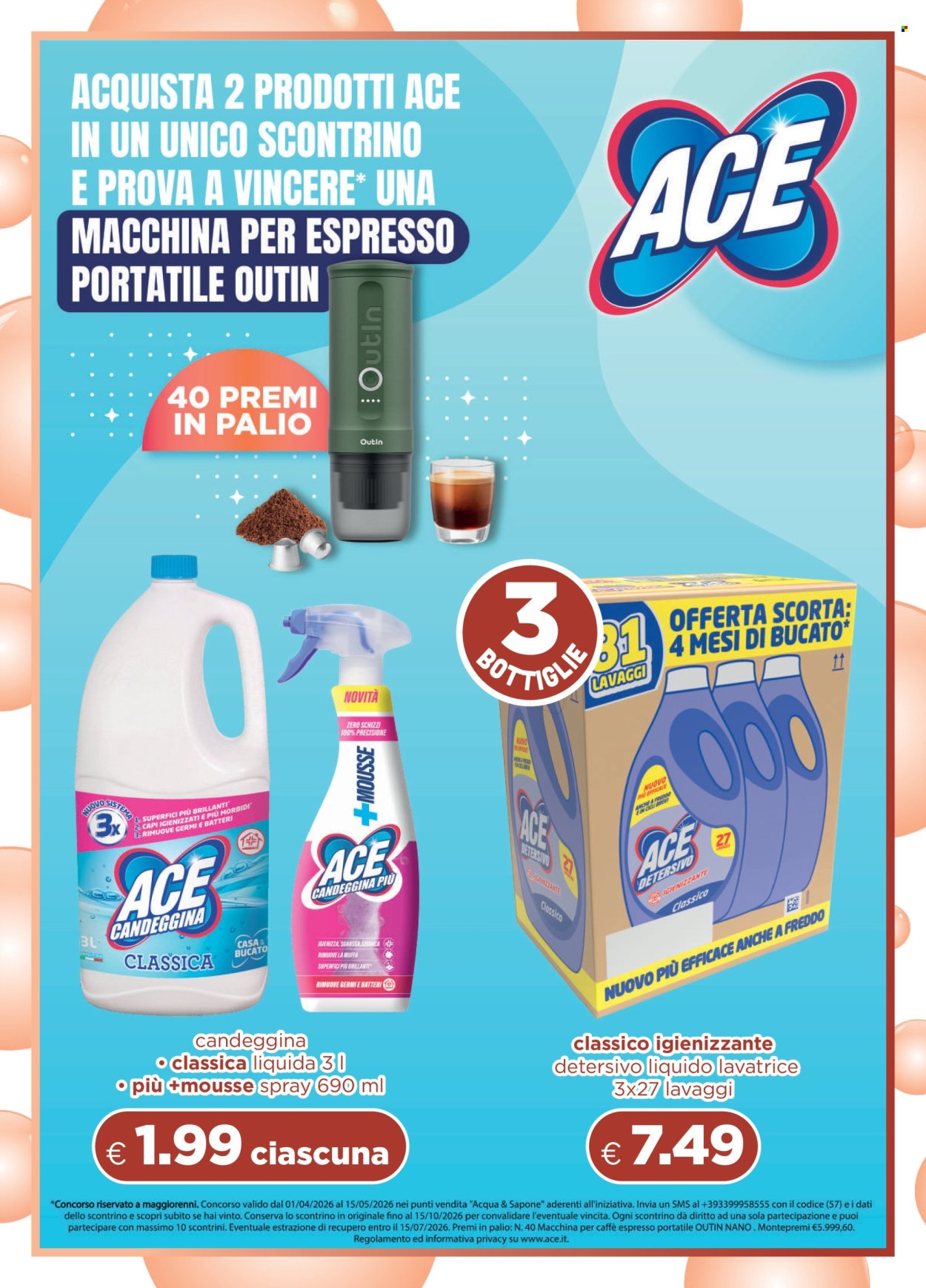 Leták Acqua & Sapone - 5.4.2026 - 25.4.2026. Strana 2