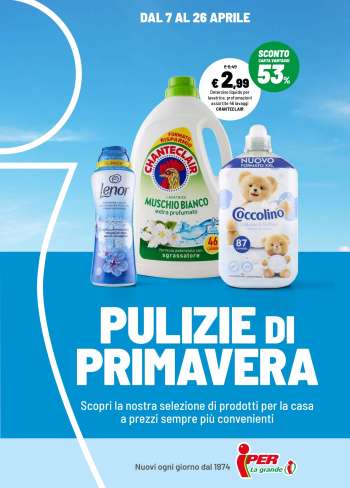 Volantino Iper, La grande i - 7/4/2026 - 26/4/2026.