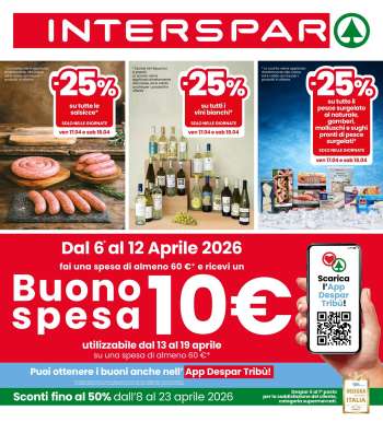 Volantino Interspar - 8/4/2026 - 23/4/2026.