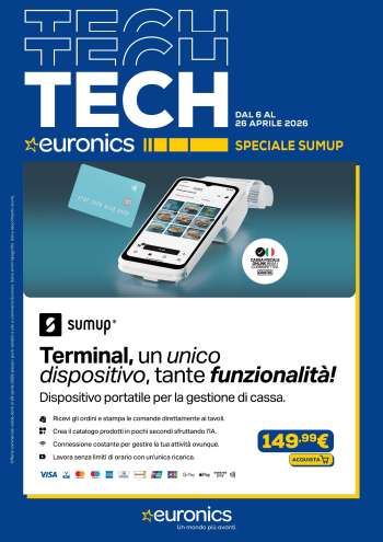 Volantino Euronics - 6/4/2026 - 26/4/2026.