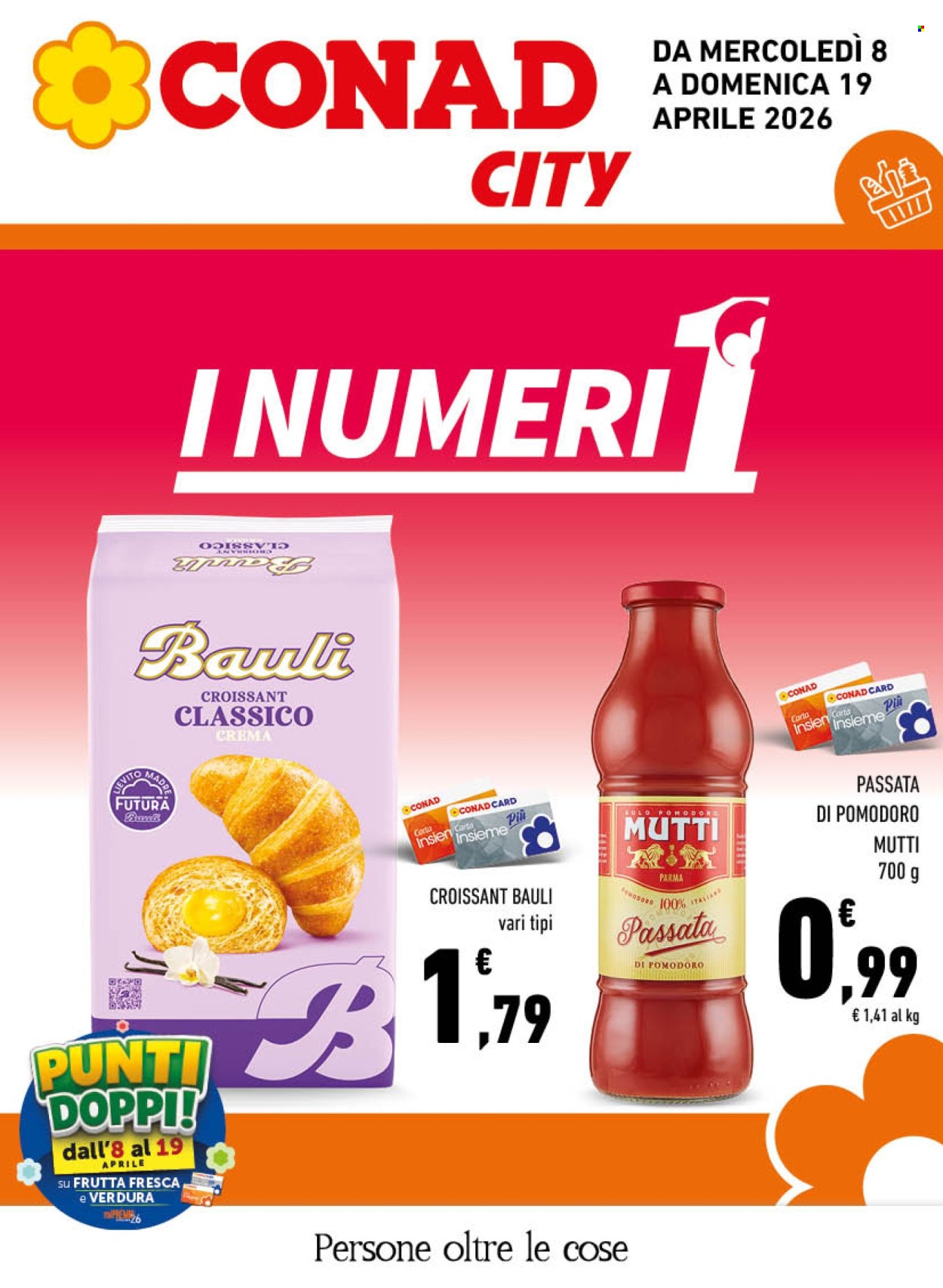 Leták Conad City - 8.4.2026 - 19.4.2026. Strana 1