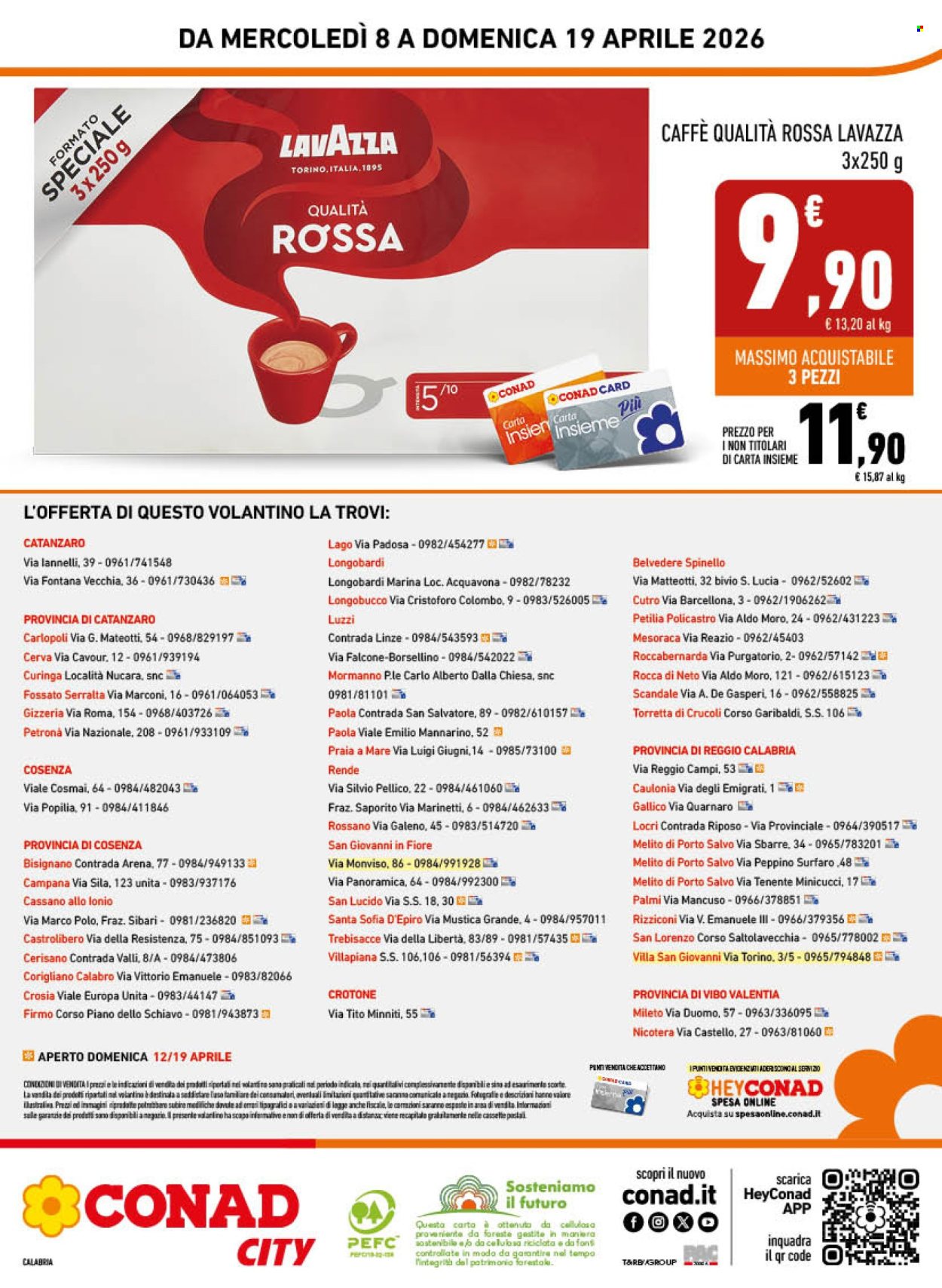 Leták Conad City - 8.4.2026 - 19.4.2026. Strana 16