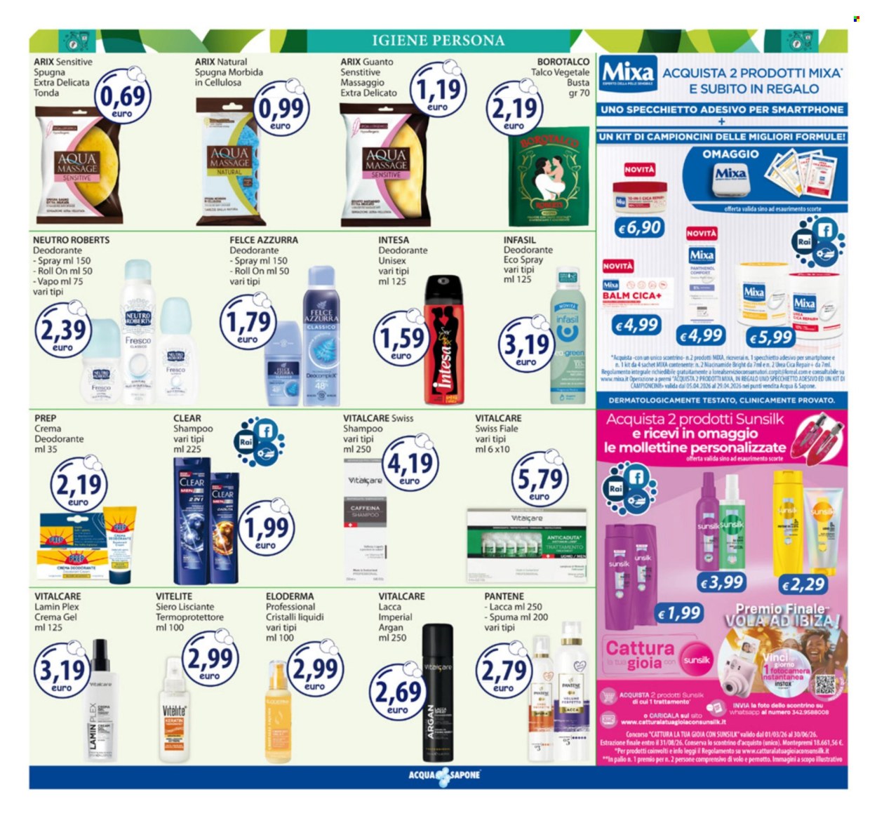 Leták Acqua & Sapone - 7.4.2026 - 19.4.2026. Strana 5