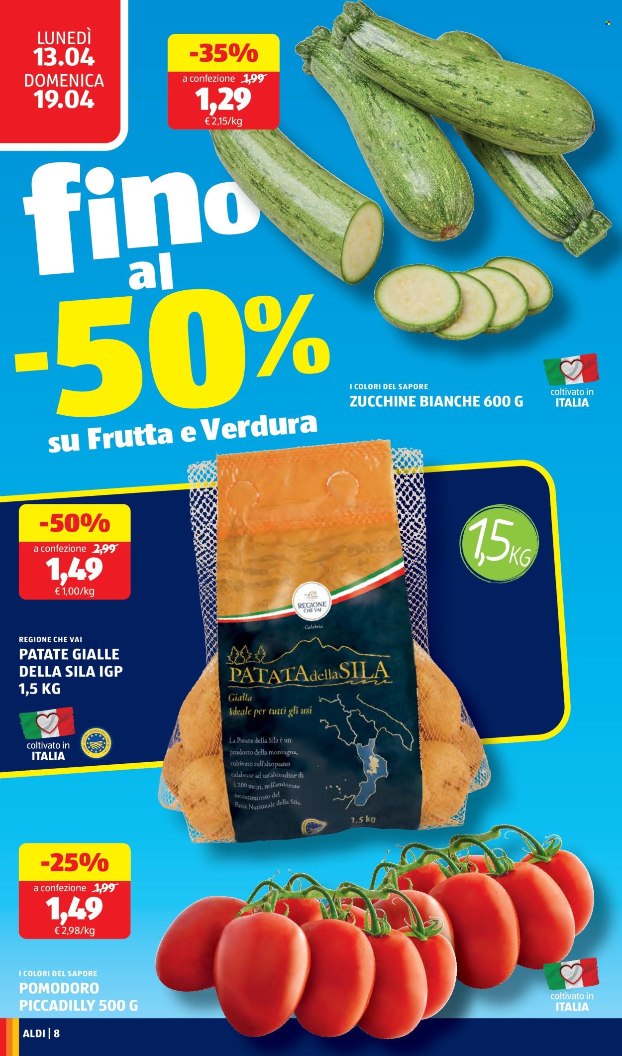 Leták Aldi - 13.4.2026 - 19.4.2026. Strana 8