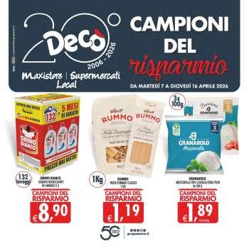 Volantino Deco - 7/4/2026 - 16/4/2026.