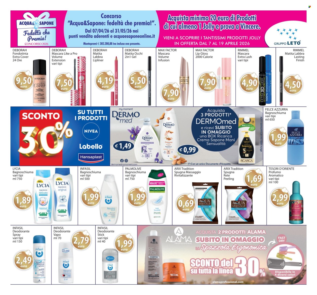 Leták Acqua & Sapone - 9.4.2026 - 19.4.2026. Strana 14