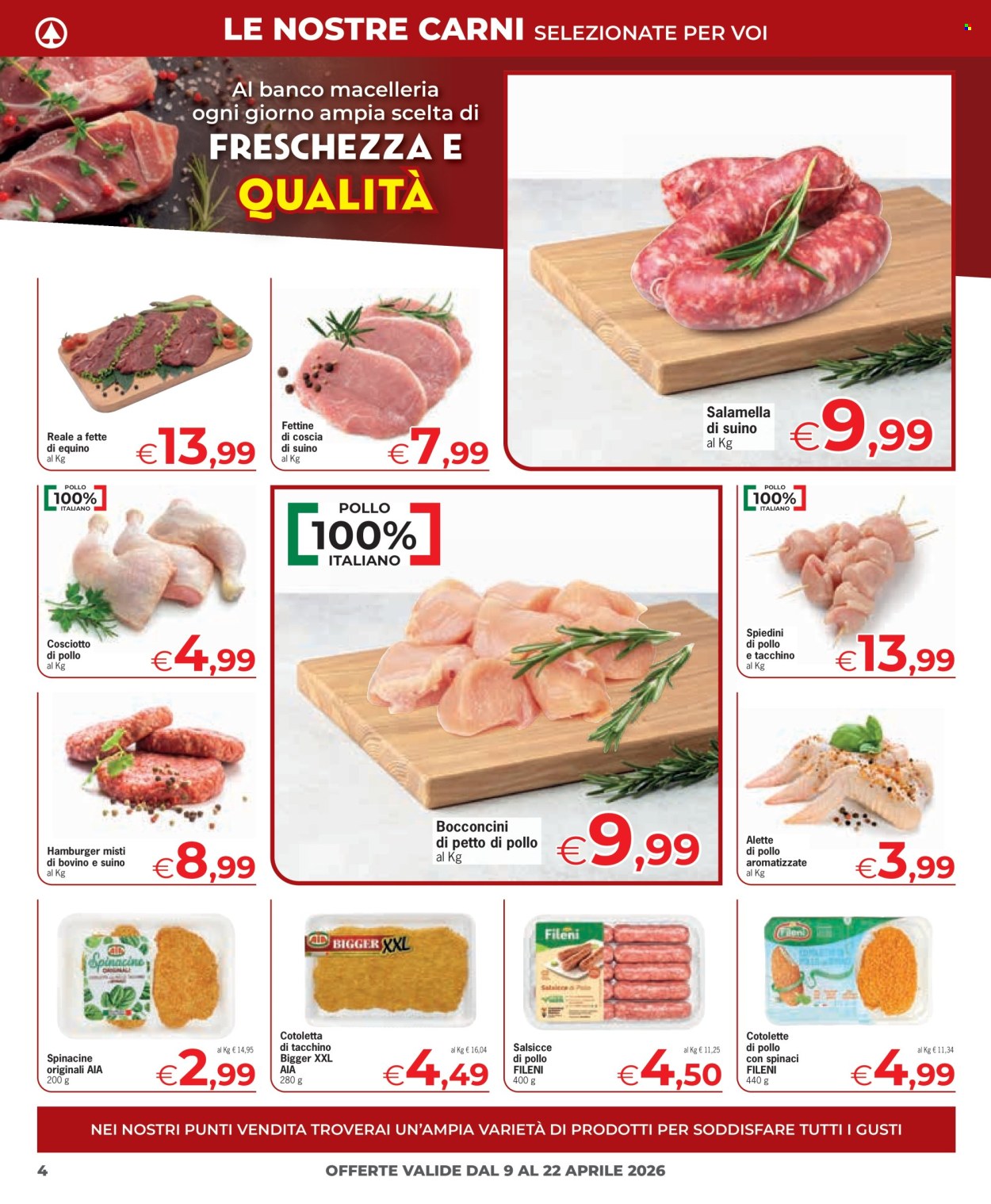 Volantino Eurospar - 9/4/2026 - 22/4/2026. Pagina 4