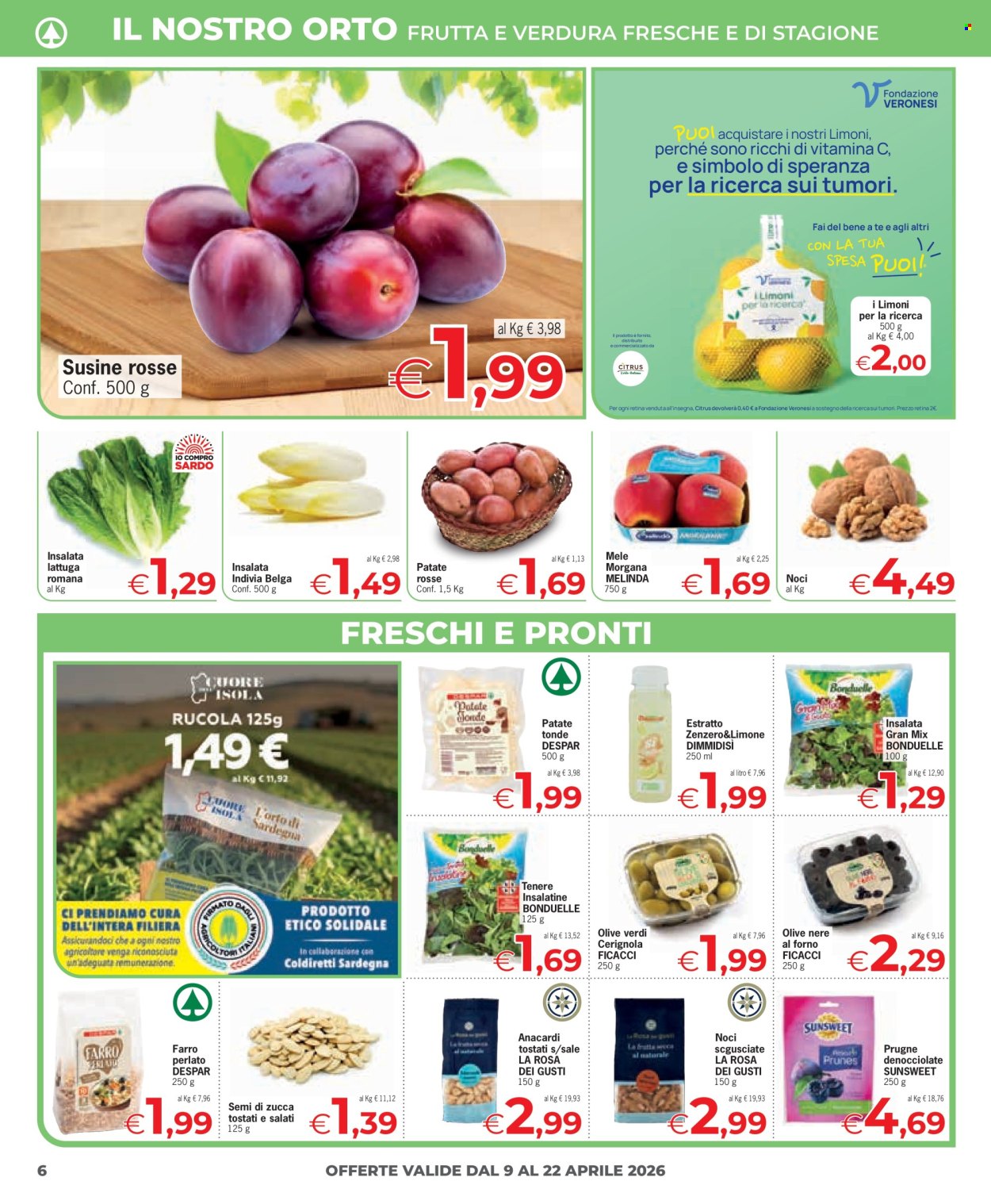 Leták Eurospar - 9.4.2026 - 22.4.2026. Strana 6