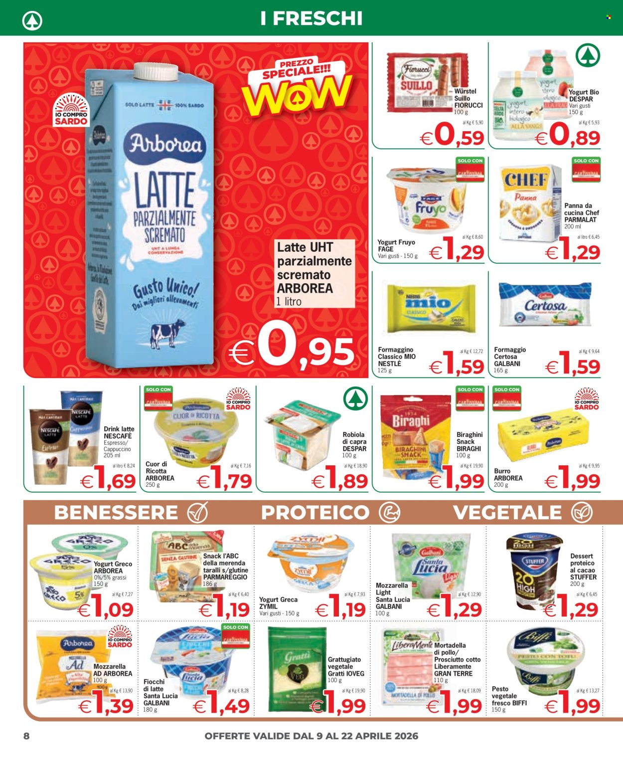 Volantino Eurospar - 9/4/2026 - 22/4/2026. Pagina 8