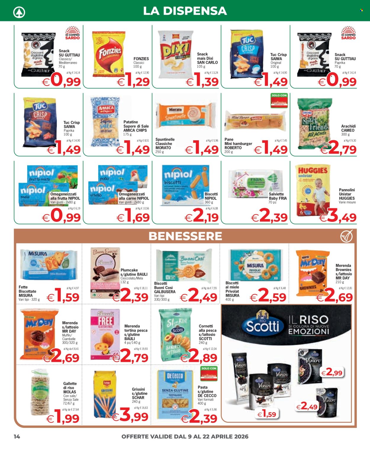 Leták Eurospar - 9.4.2026 - 22.4.2026. Strana 14