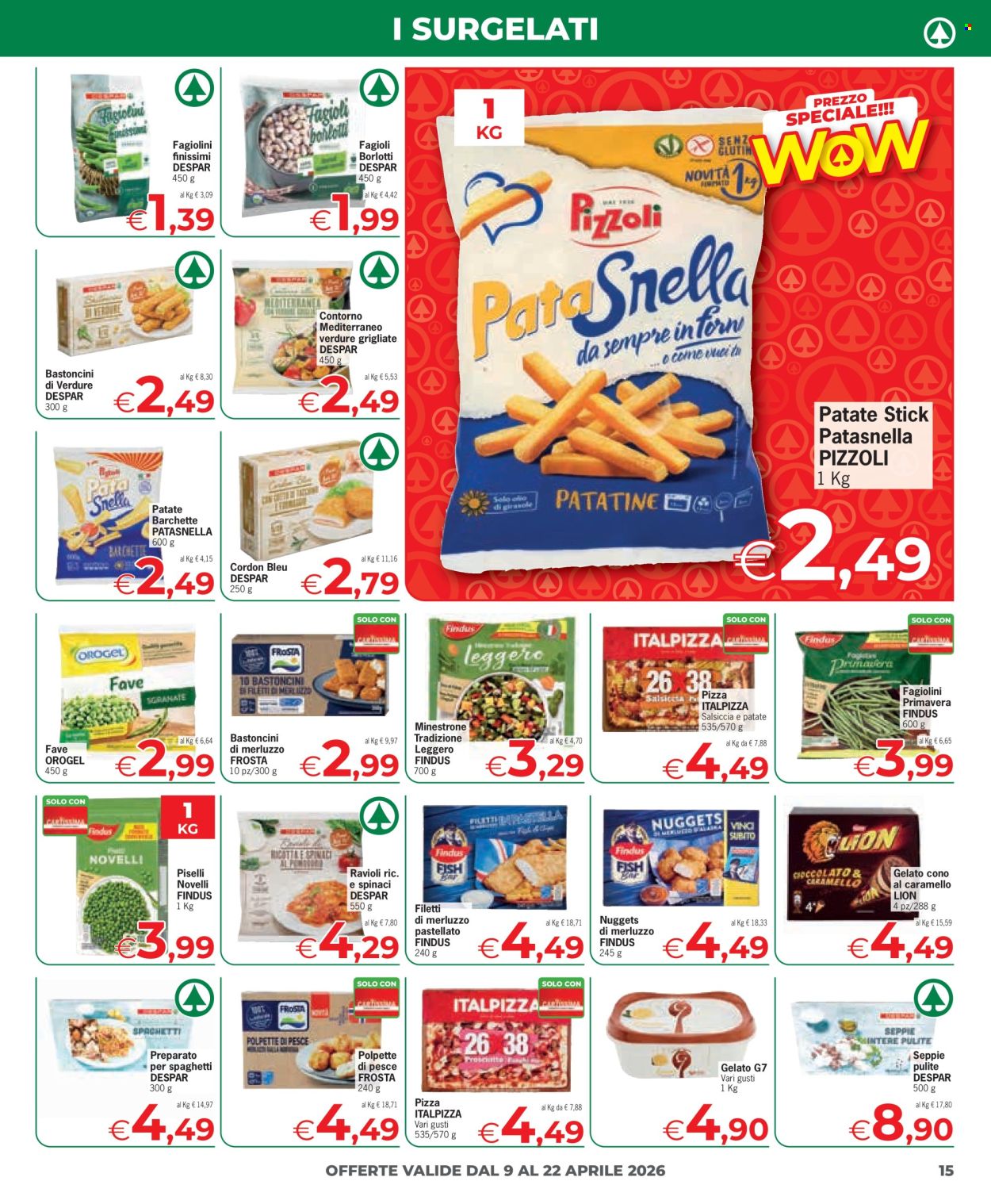 Leták Eurospar - 9.4.2026 - 22.4.2026. Strana 15