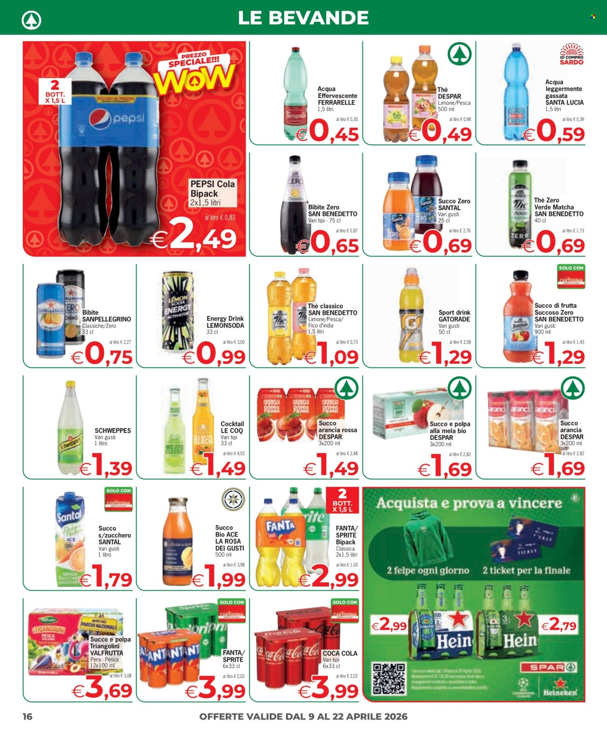 Leták Eurospar - 9.4.2026 - 22.4.2026. Strana 16