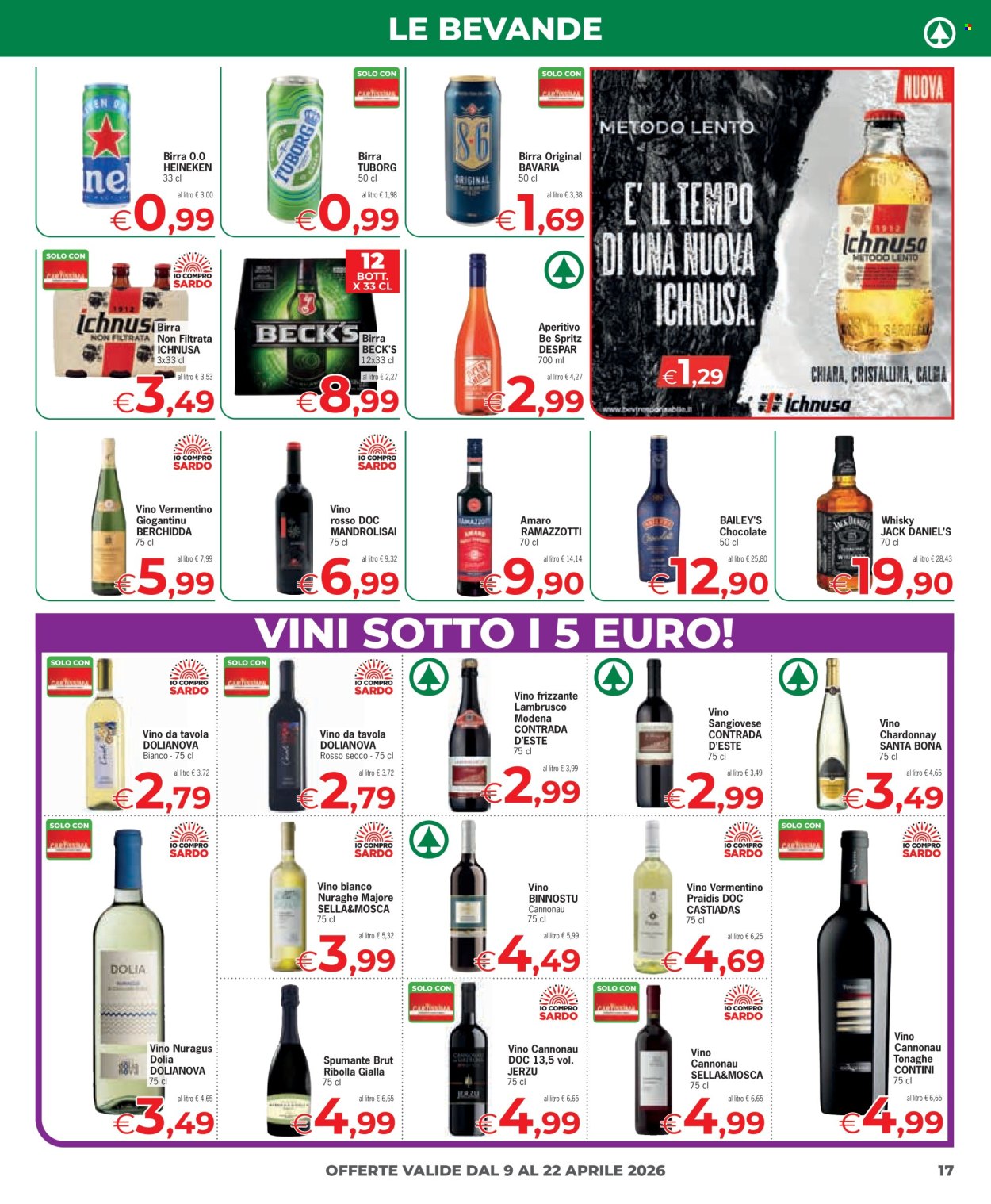 Leták Eurospar - 9.4.2026 - 22.4.2026. Strana 17