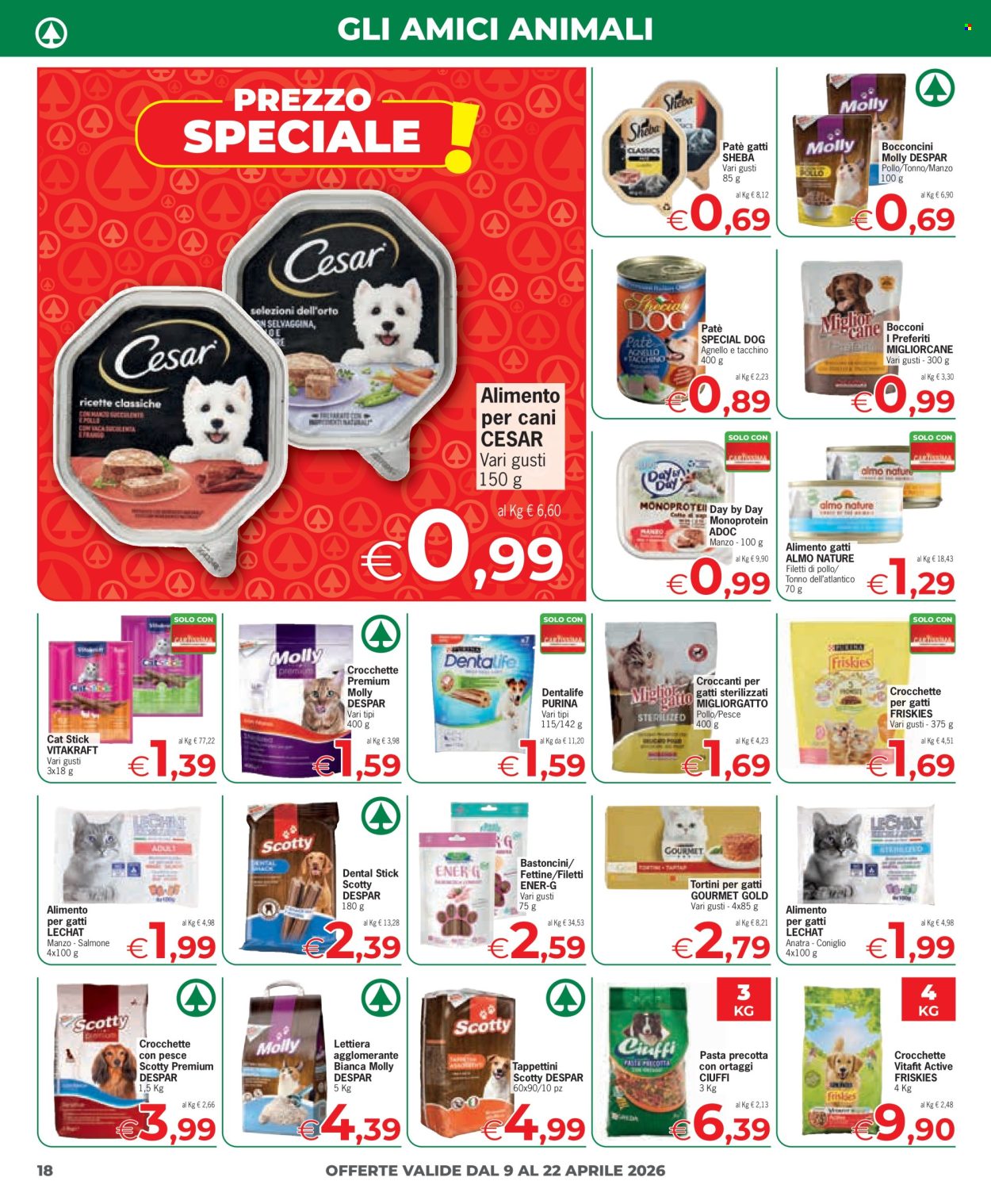Leták Eurospar - 9.4.2026 - 22.4.2026. Strana 18