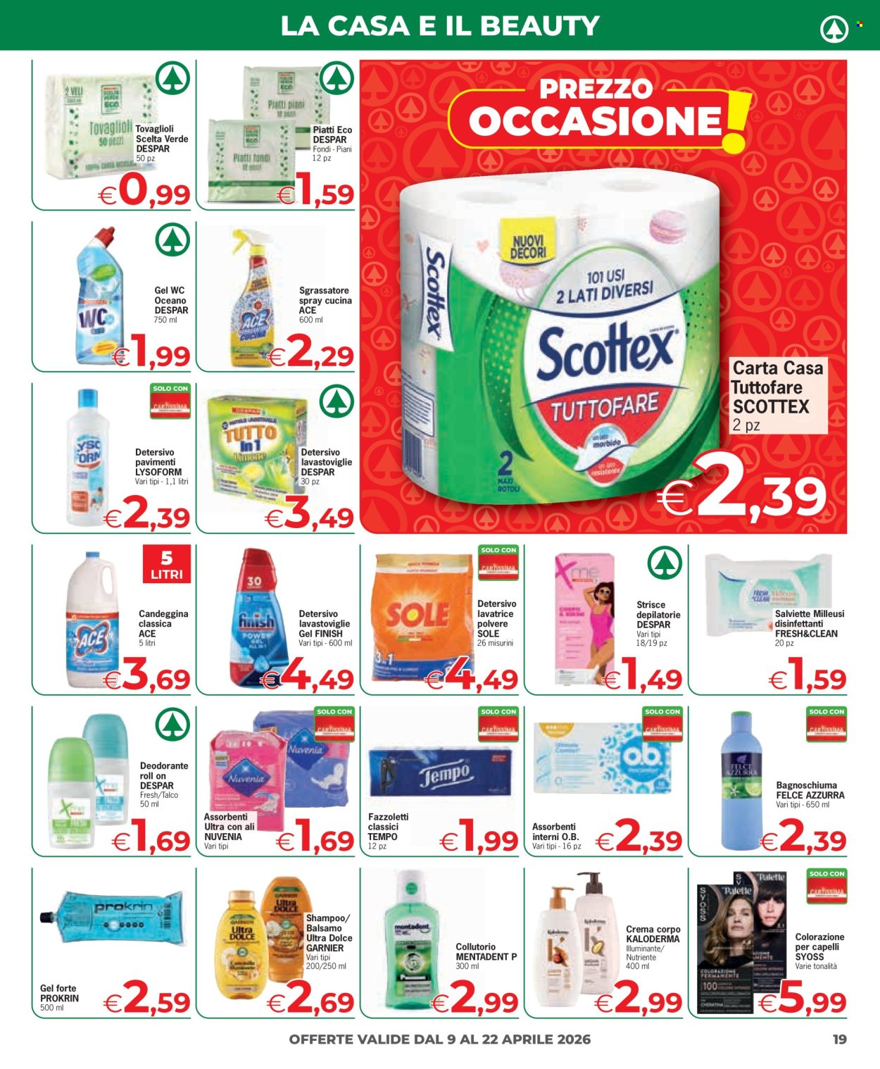 Leták Eurospar - 9.4.2026 - 22.4.2026. Strana 19