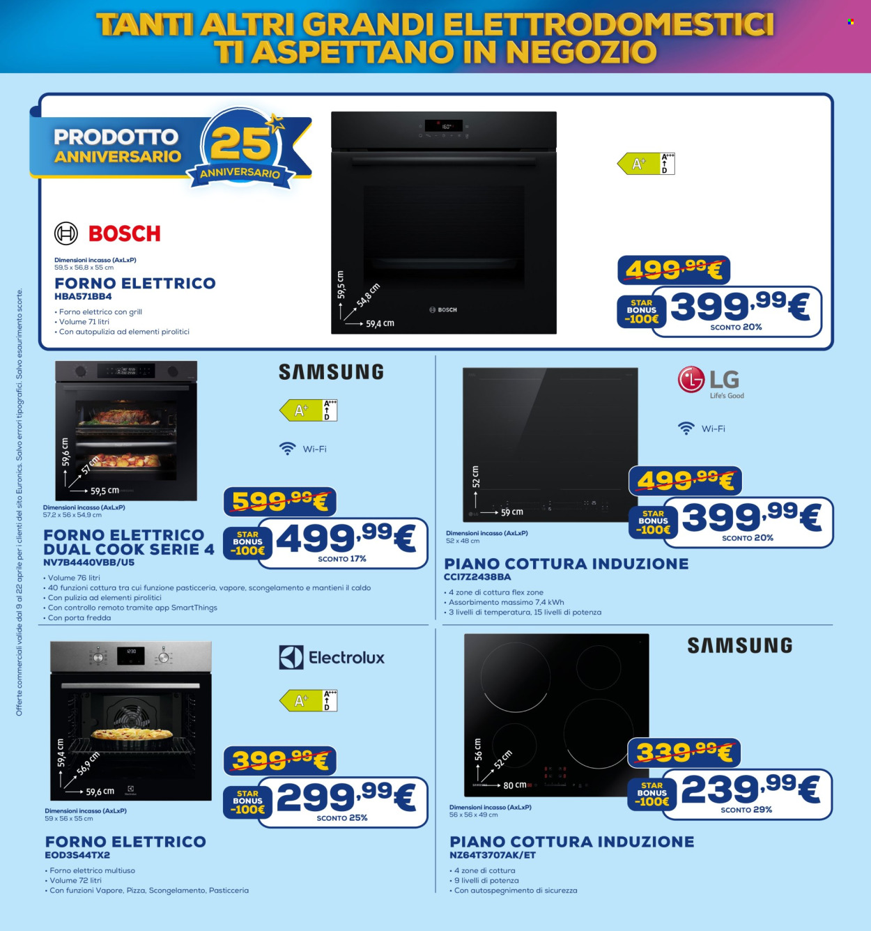 Volantino Euronics - 9/4/2026 - 22/4/2026. Pagina 8