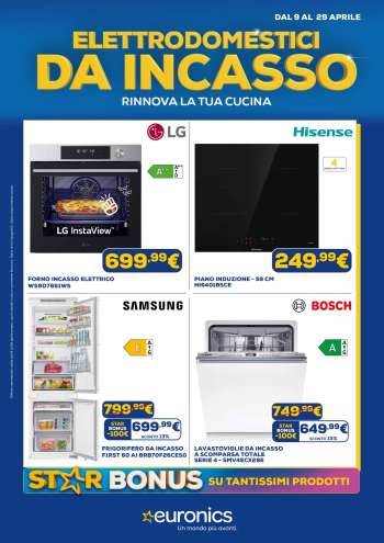 Volantino Euronics - 9/4/2026 - 29/4/2026.