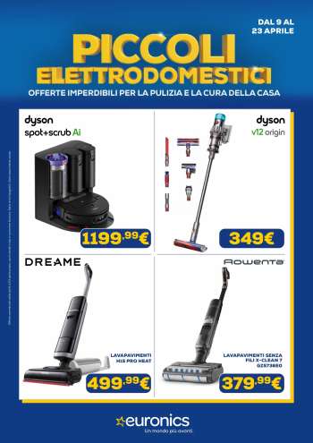 Volantino Euronics - 9/4/2026 - 23/4/2026.