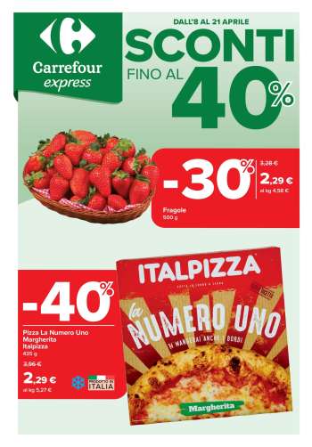 Volantino Carrefour - 8/4/2026 - 21/4/2026.