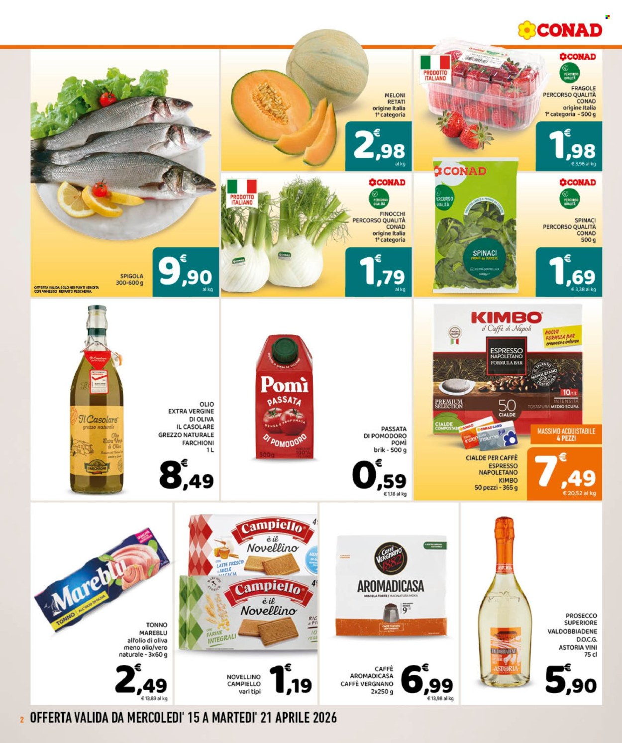 Leták Conad - 15.4.2026 - 21.4.2026. Strana 2