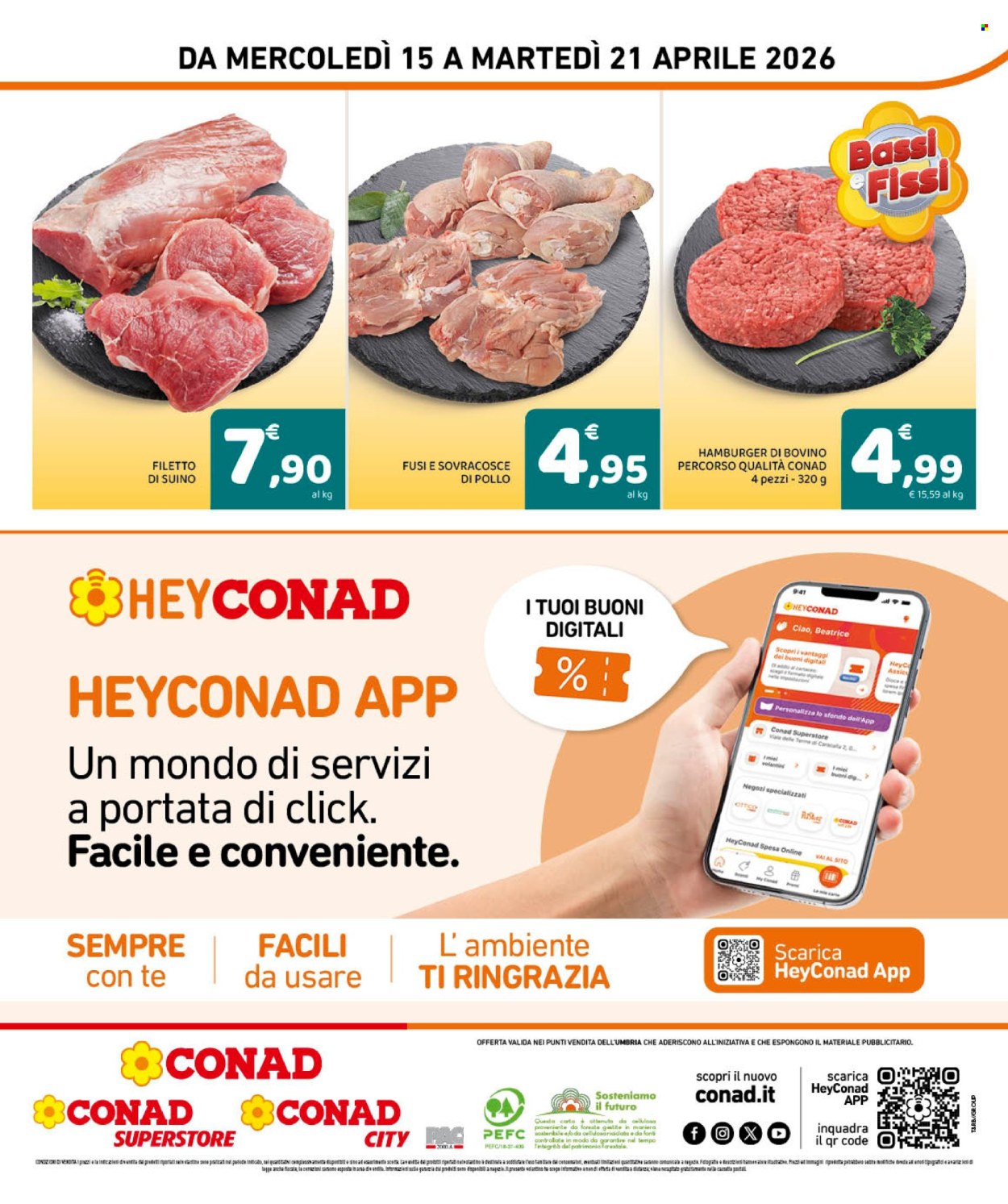 Leták Conad - 15.4.2026 - 21.4.2026. Strana 8