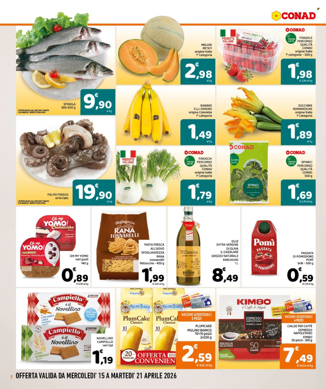 Leták Conad - 15.4.2026 - 21.4.2026. Strana 2