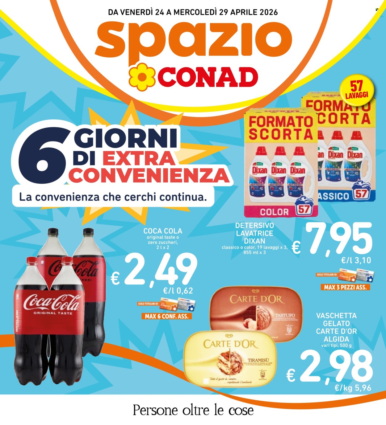 Volantino Spazio Conad - 24/4/2026 - 29/4/2026. Pagina 1
