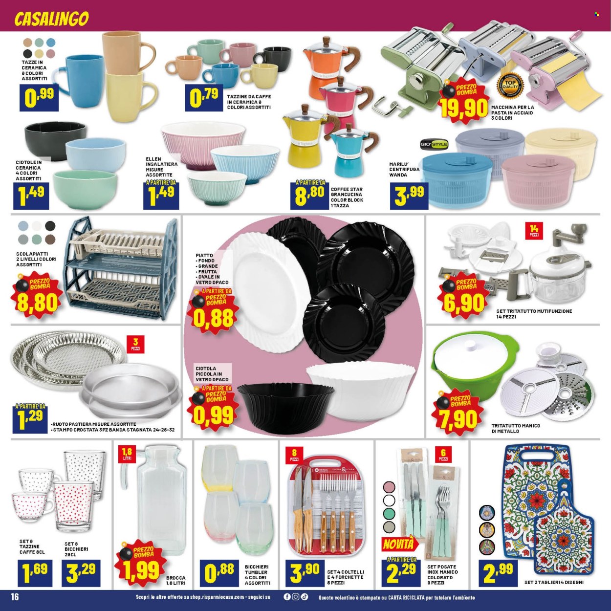Leták Risparmio Casa - 18.4.2026 - 9.5.2026. Strana 16