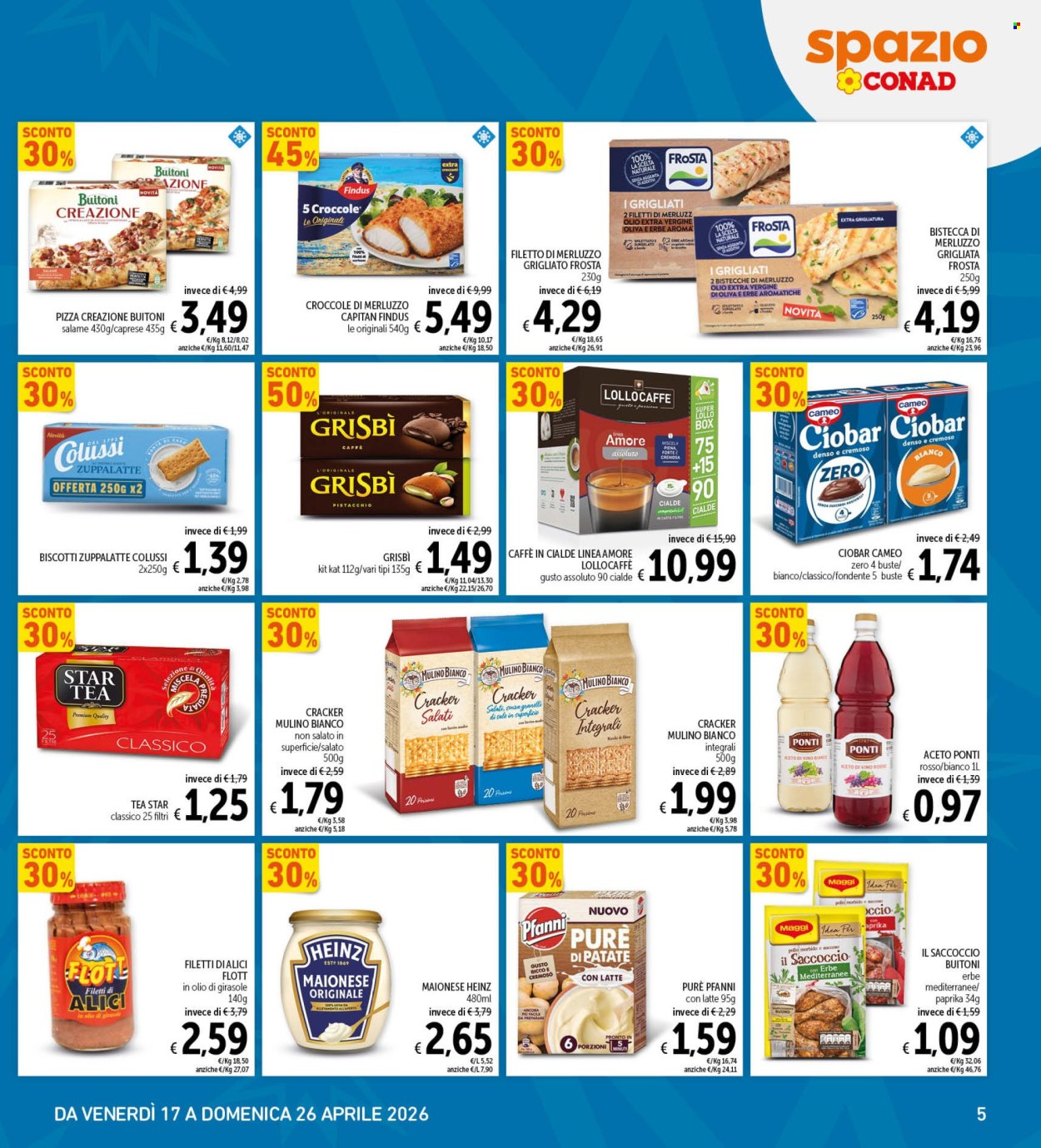 Volantino Spazio Conad - 17/4/2026 - 26/4/2026. Pagina 5