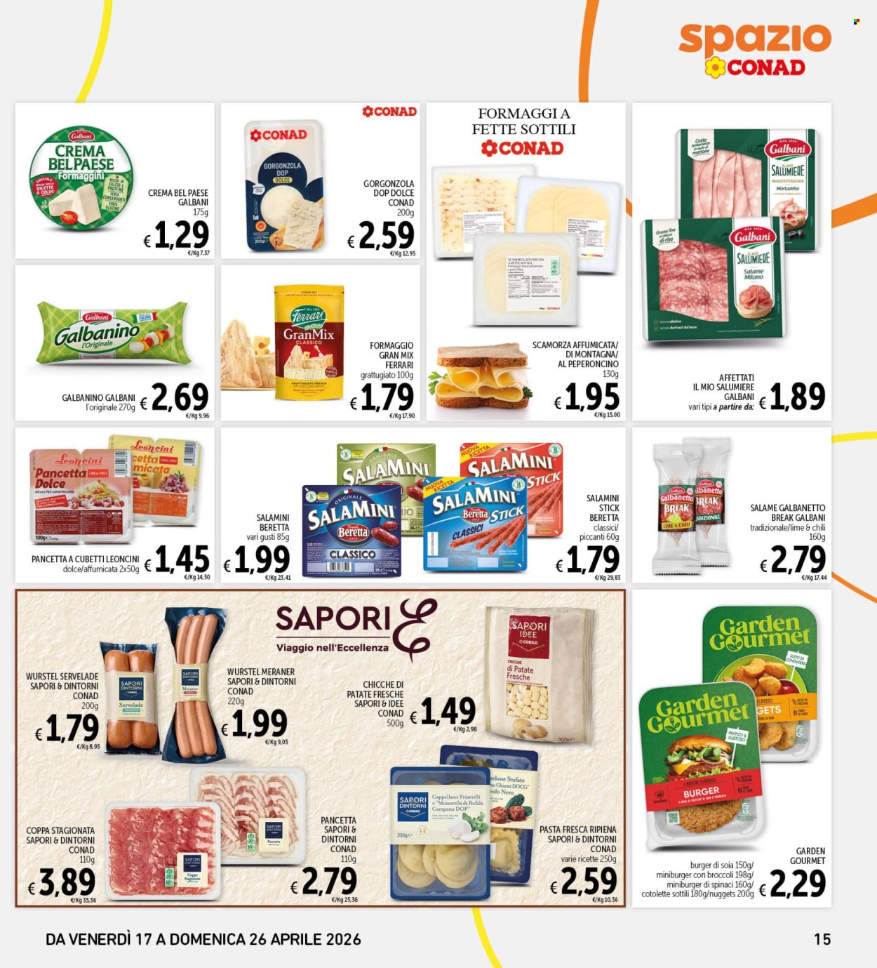 Volantino Spazio Conad - 17/4/2026 - 26/4/2026. Pagina 15