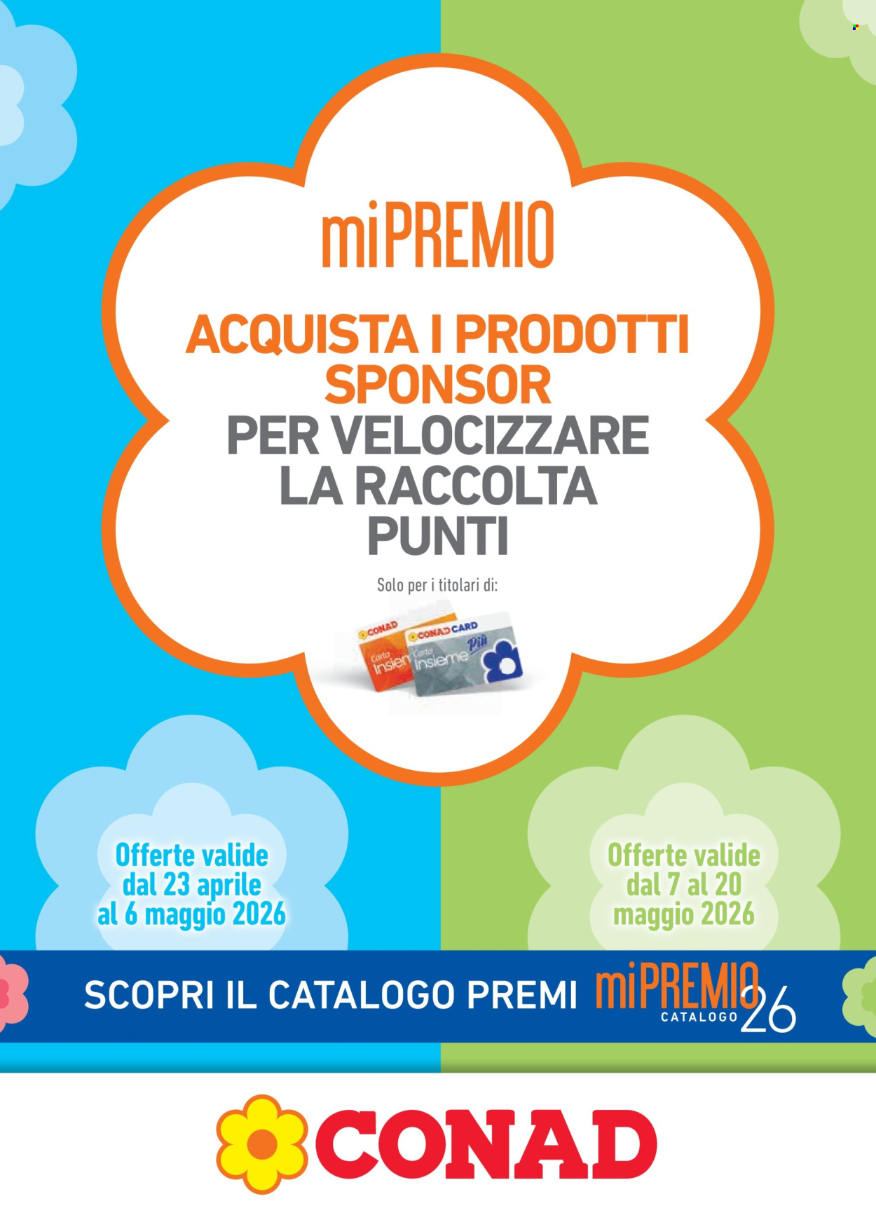 Volantino Conad - 23/4/2026 - 20/5/2026. Pagina 1