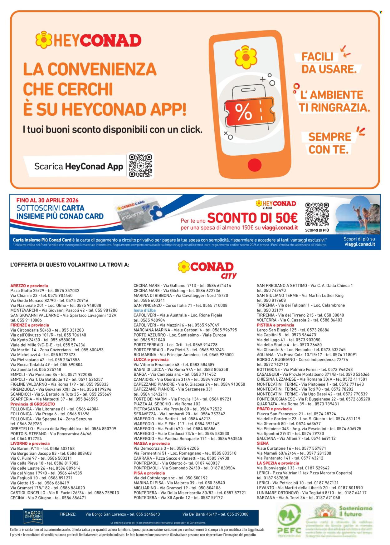 Leták Conad - 23.4.2026 - 20.5.2026. Strana 8