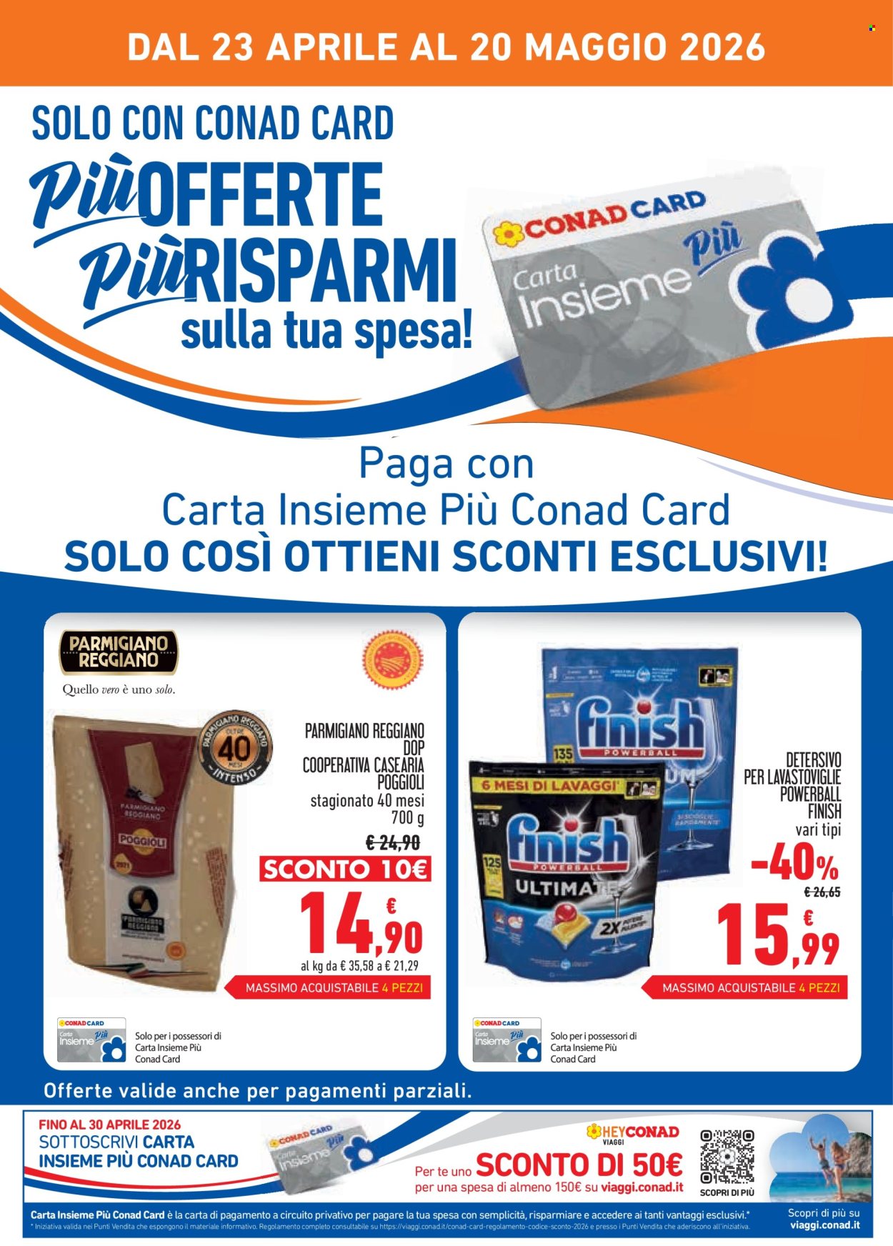 Leták Conad - 23.4.2026 - 20.5.2026. Strana 2
