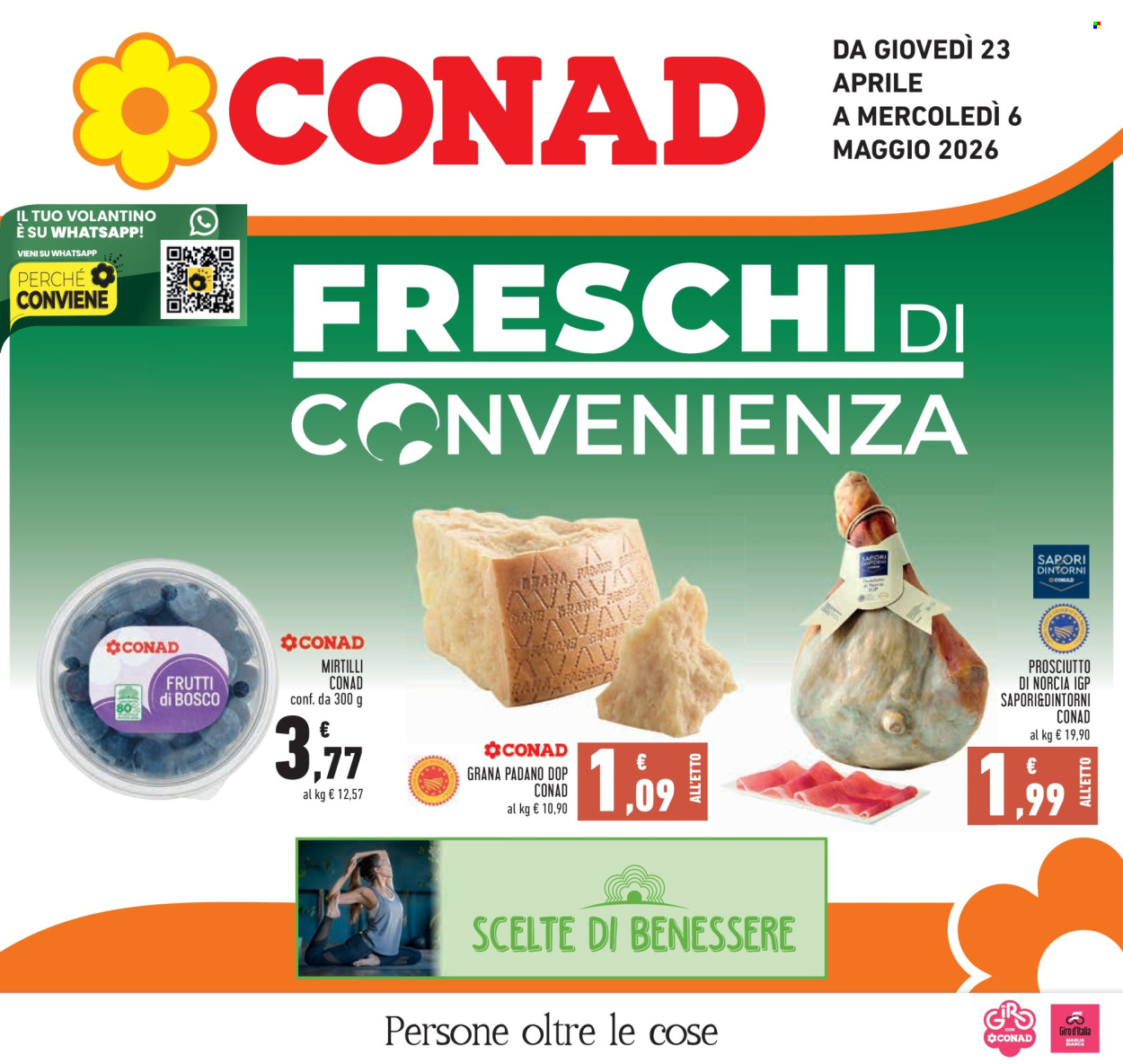 Leták Conad - 23.4.2026 - 6.5.2026. Strana 1