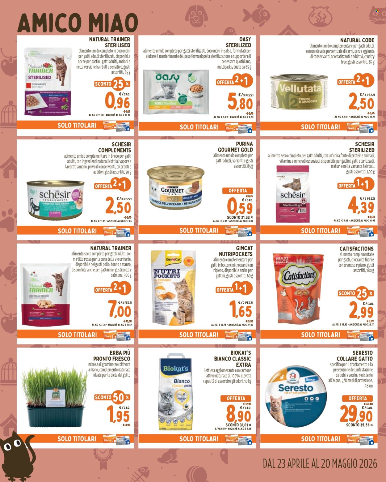 Leták Pet Store Conad - 23.4.2026 - 20.5.2026. Strana 4