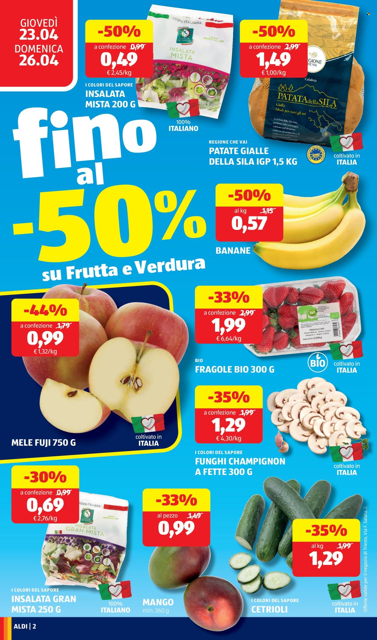 Leták Aldi - 23.4.2026 - 26.4.2026. Strana 2