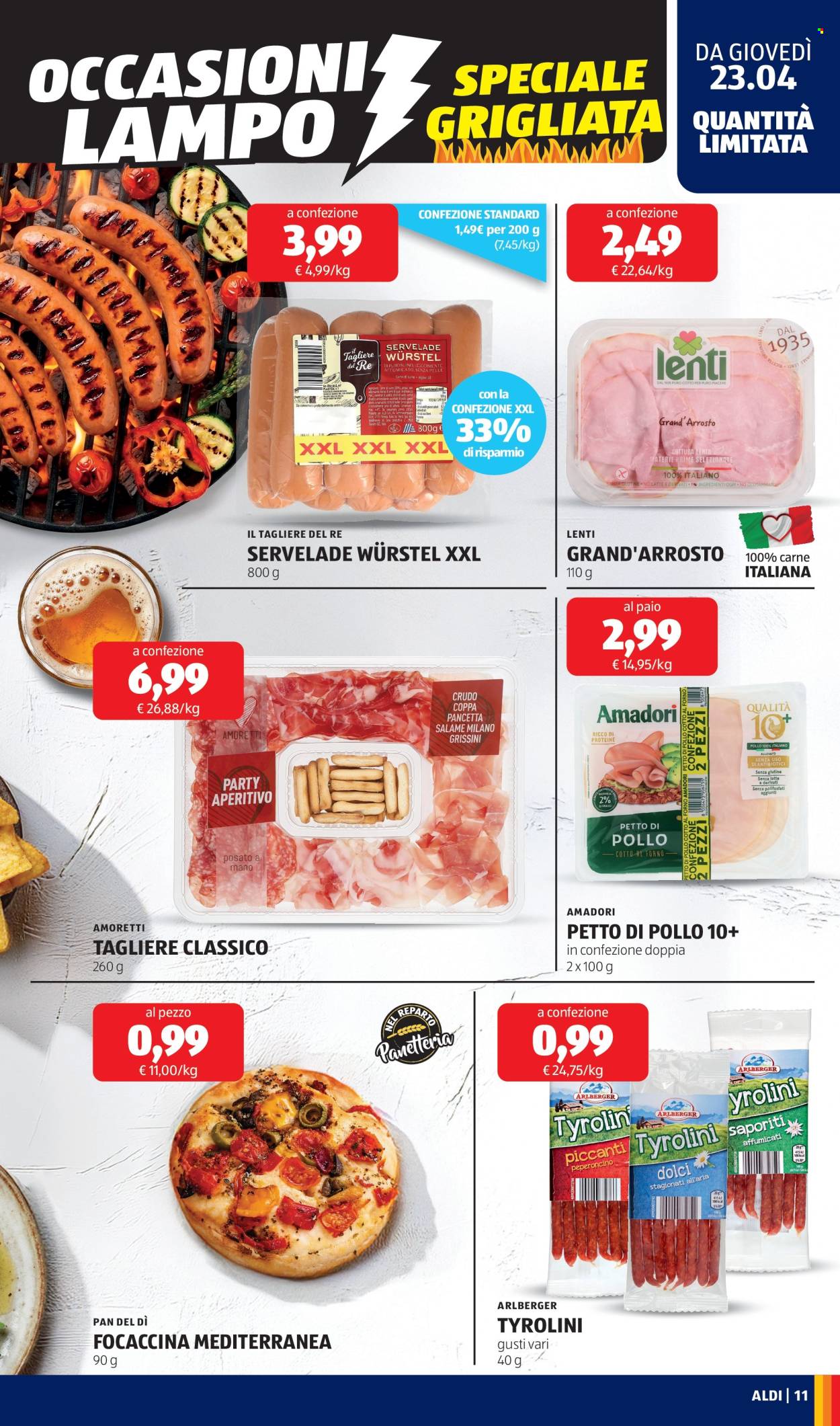 Volantino Aldi - 23/4/2026 - 26/4/2026. Pagina 11