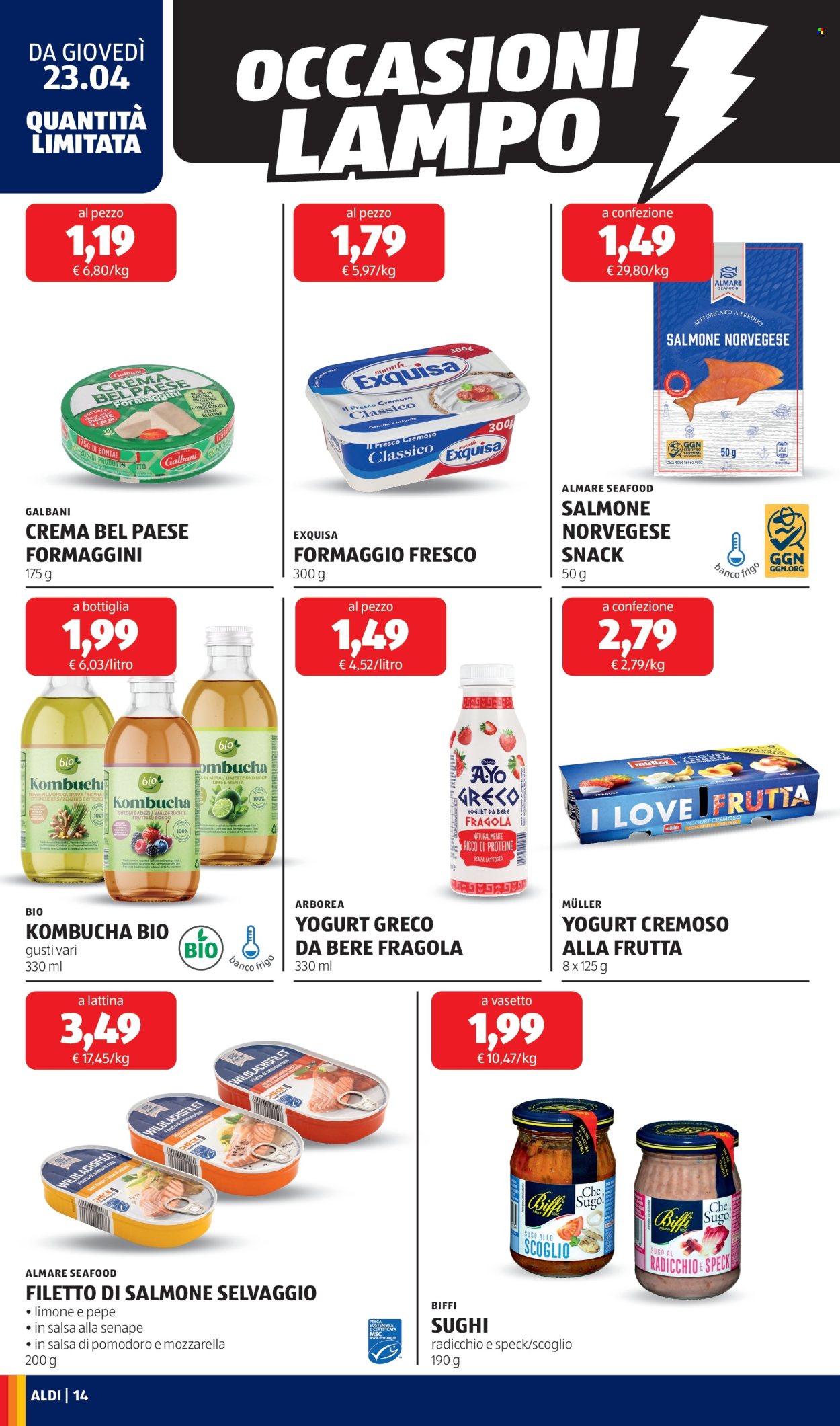 Volantino Aldi - 23/4/2026 - 26/4/2026. Pagina 14