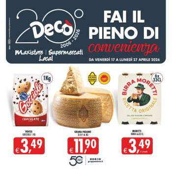Volantino Deco - 17/4/2026 - 27/4/2026.