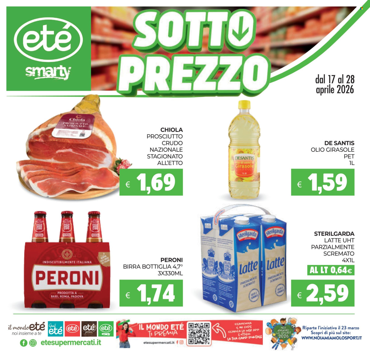 Volantino Eté - 17/4/2026 - 28/4/2026. Pagina 1