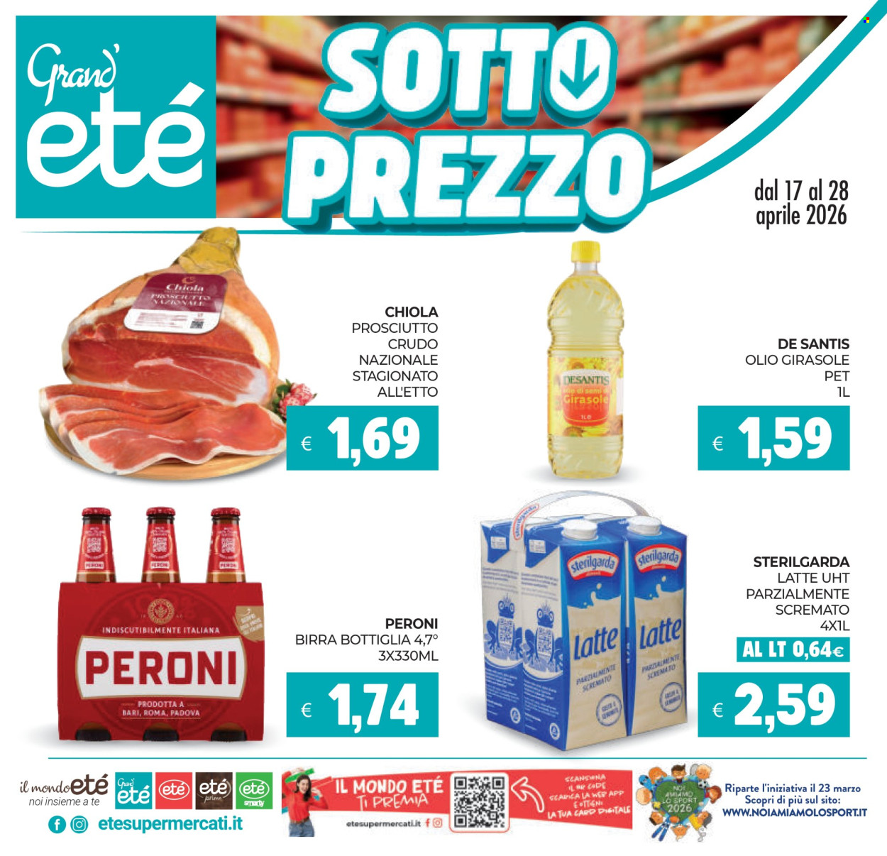 Volantino Eté - 17/4/2026 - 28/4/2026. Pagina 1