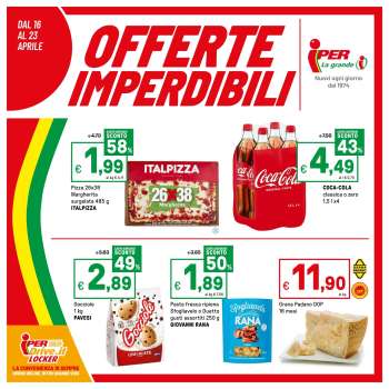 Volantino Iper, La grande i - 16/4/2026 - 23/4/2026.