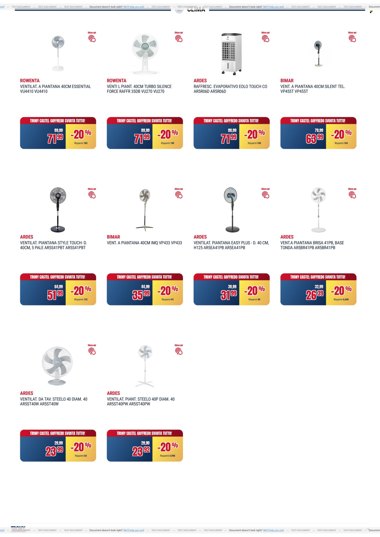Volantino Trony - 17/4/2026 - 30/4/2026. Pagina 14