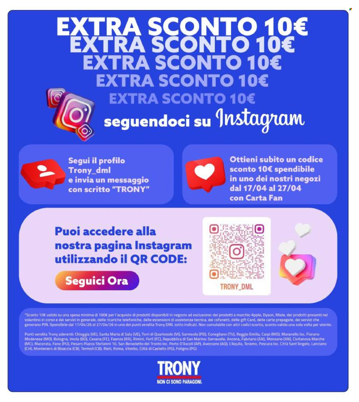 Volantino Trony - 17/4/2026 - 27/4/2026. Pagina 2