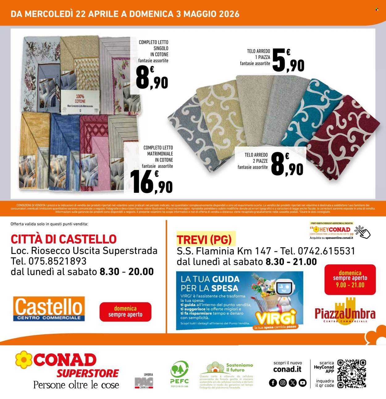 Volantino Conad Superstore - 22/4/2026 - 3/5/2026. Pagina 4