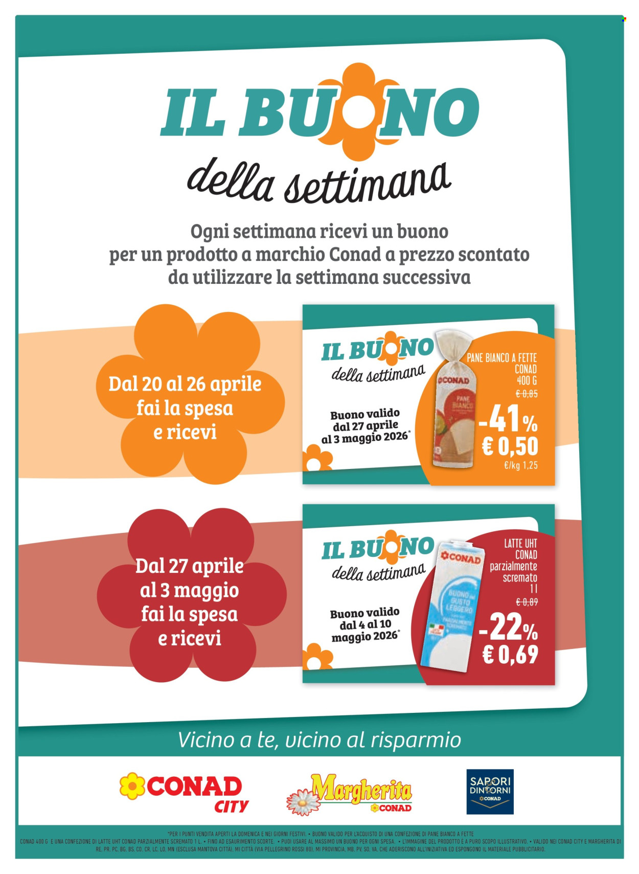 Volantino Margherita Conad - 22/4/2026 - 5/5/2026. Pagina 13