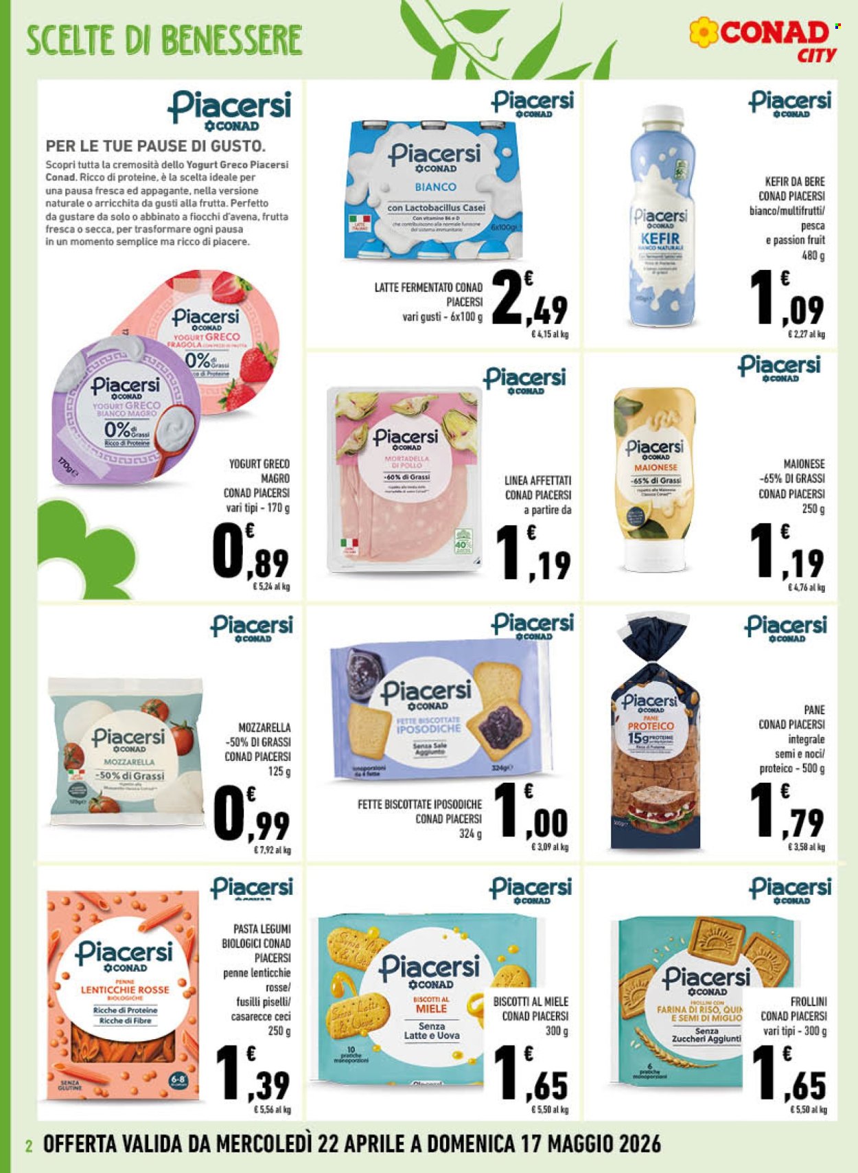 Leták Conad City - 22.4.2026 - 3.5.2026. Strana 2