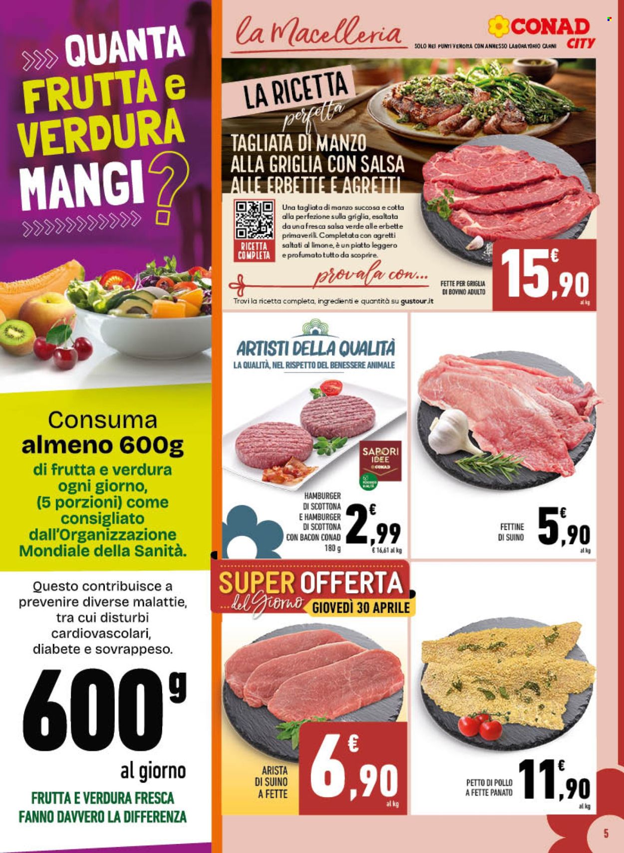 Leták Conad City - 22.4.2026 - 3.5.2026. Strana 5