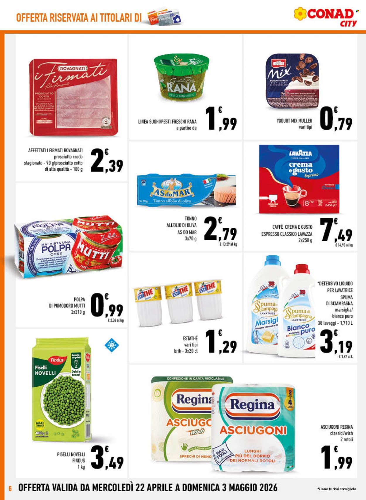 Leták Conad City - 22.4.2026 - 3.5.2026. Strana 6