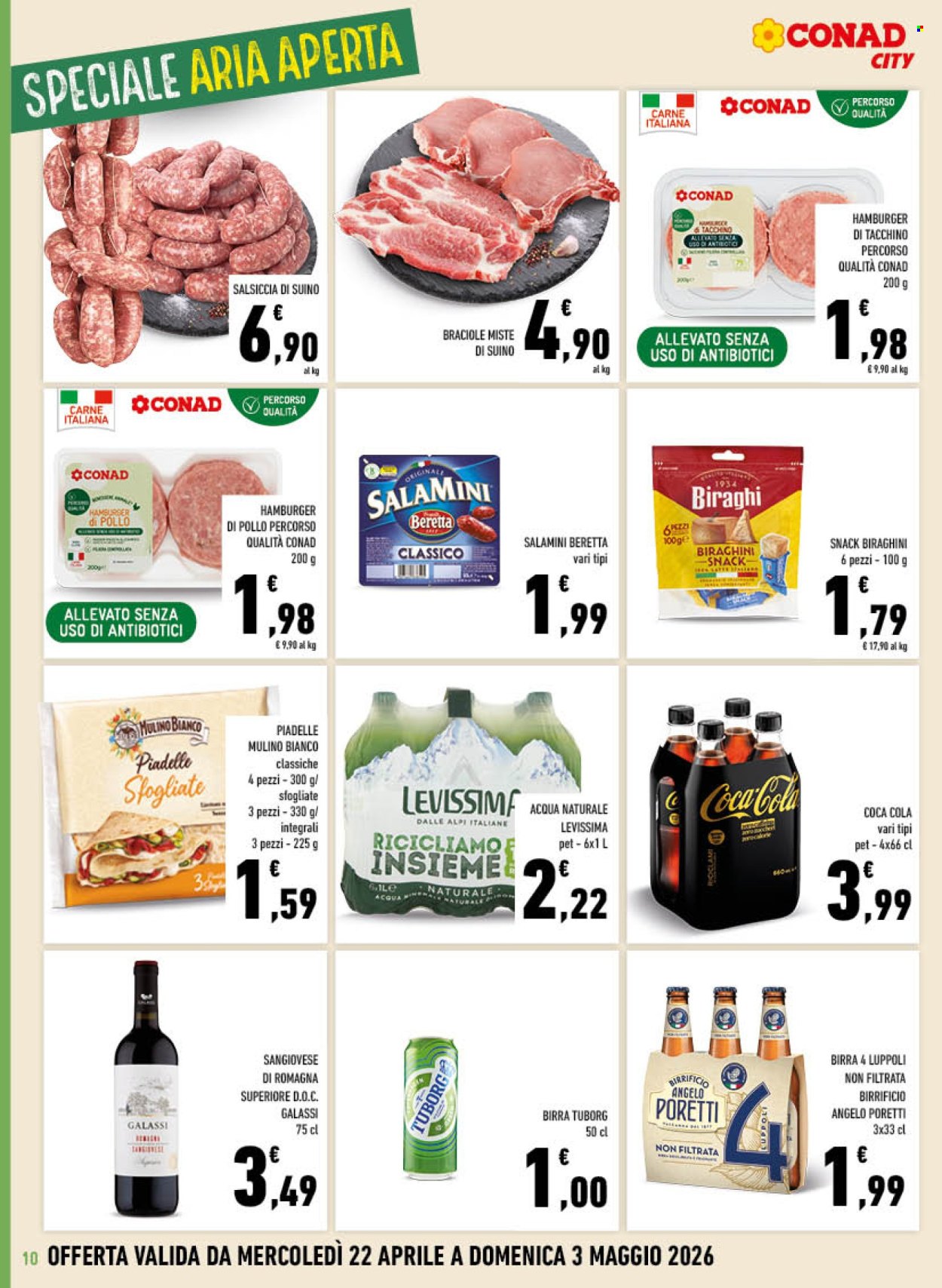 Leták Conad City - 22.4.2026 - 3.5.2026. Strana 10